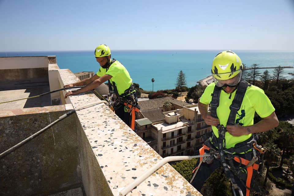 Lavori edili in fune Marsala