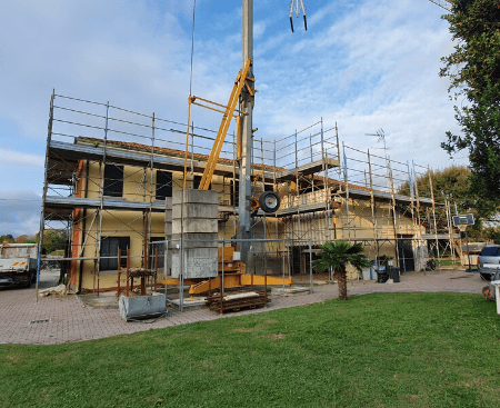 Costruzioni residenziali a cappella di Scorzè